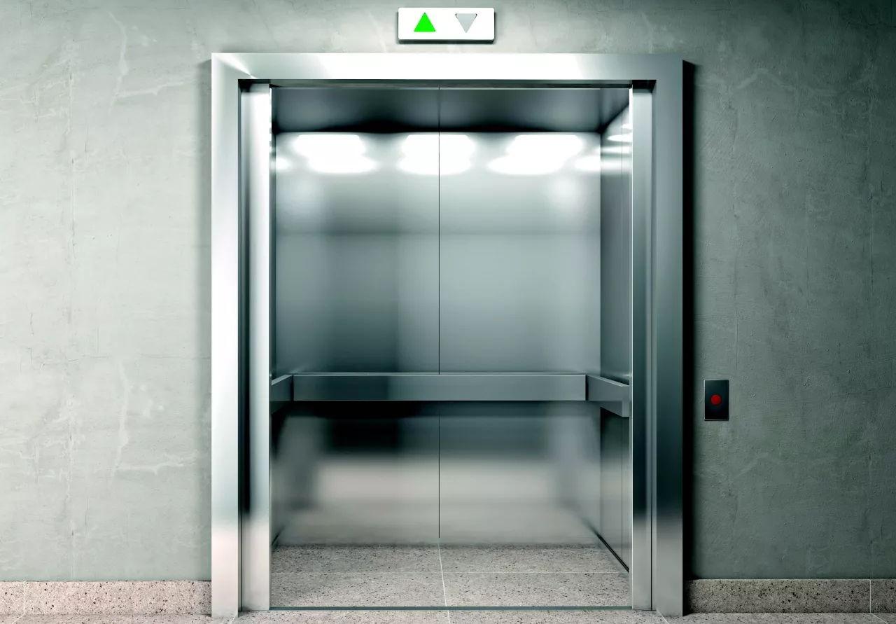 open elevator doors